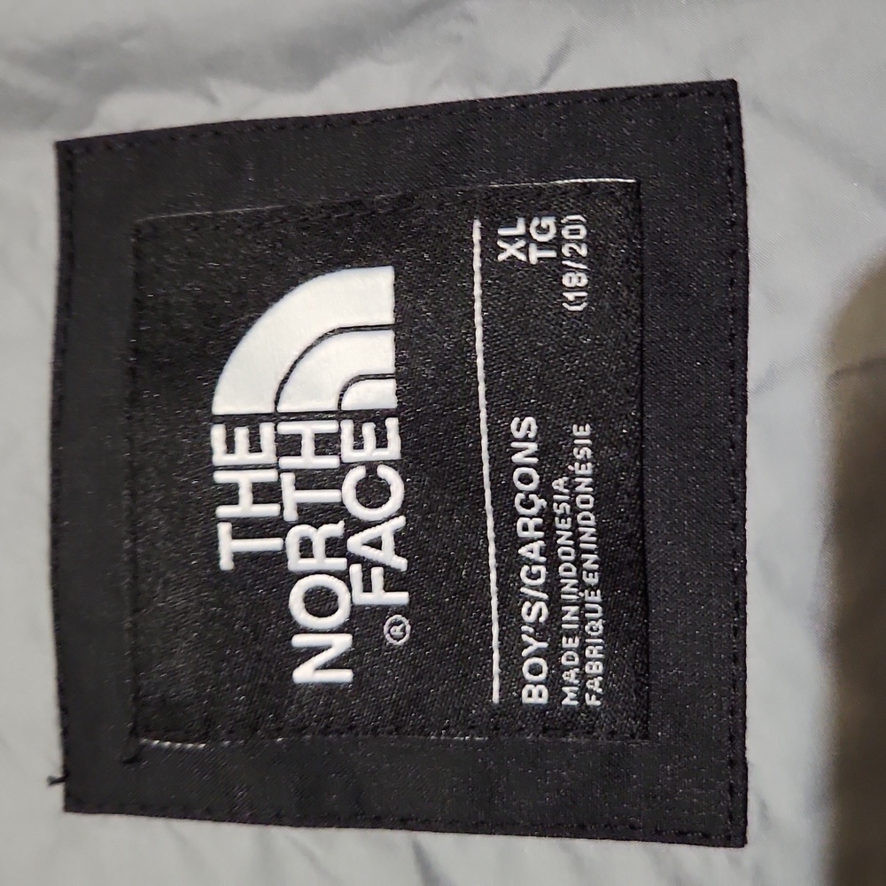 North Face 3-in-1 Coat XL 18/20 Grey Black - Picture 5 of 11